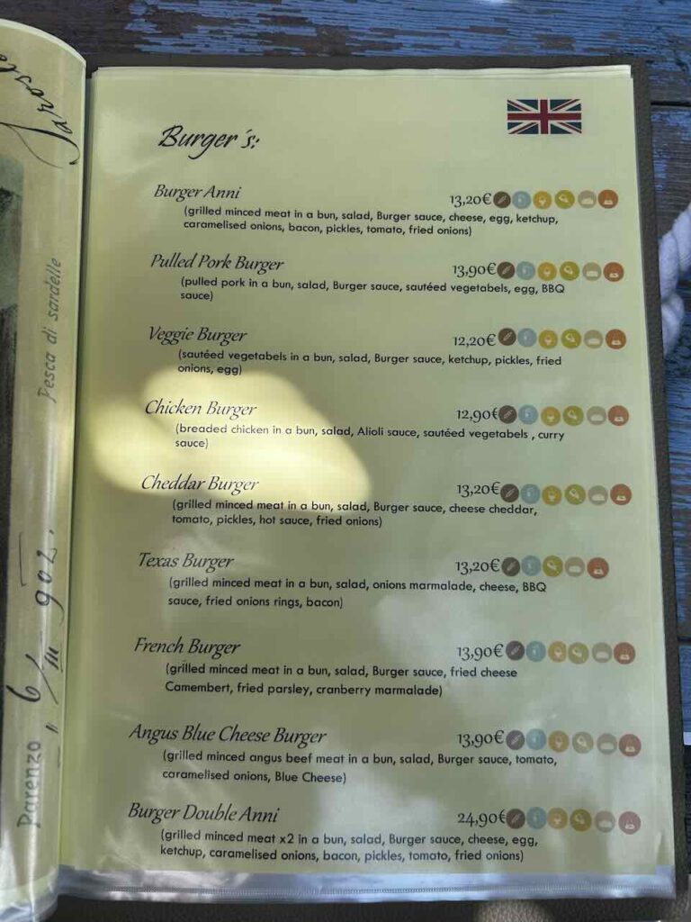 menu Konoba Anni